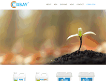 Tablet Screenshot of cisbay.com